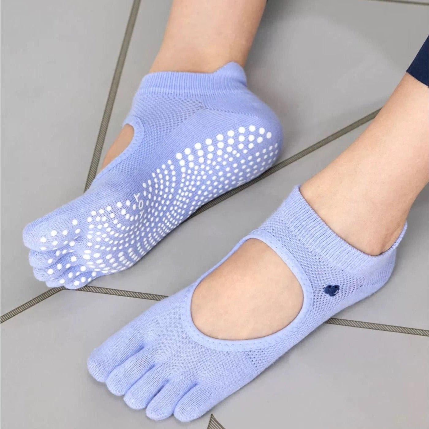 Garden Variety Toeless Non Slip GripSocks