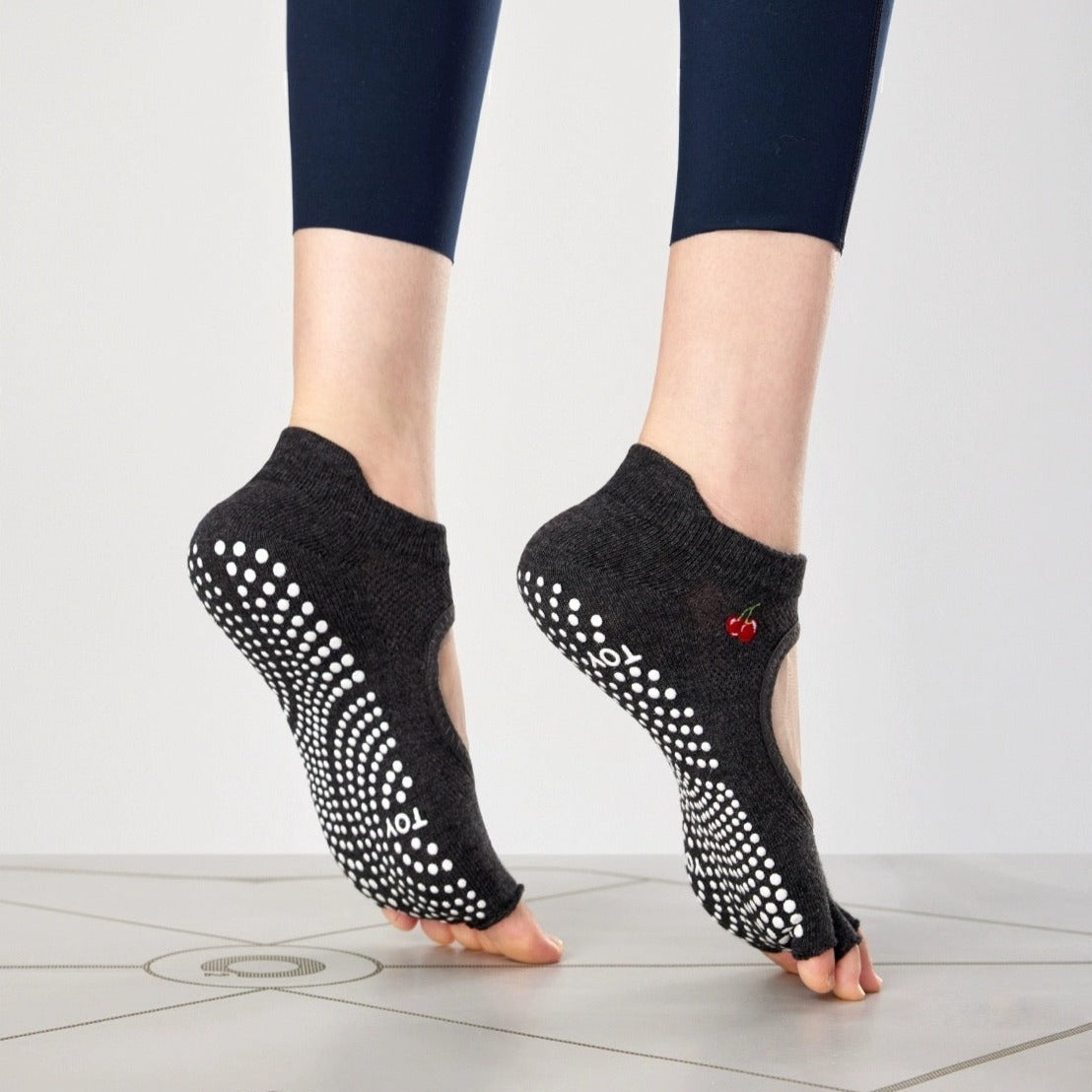 Garden Variety Toeless Non Slip GripSocks