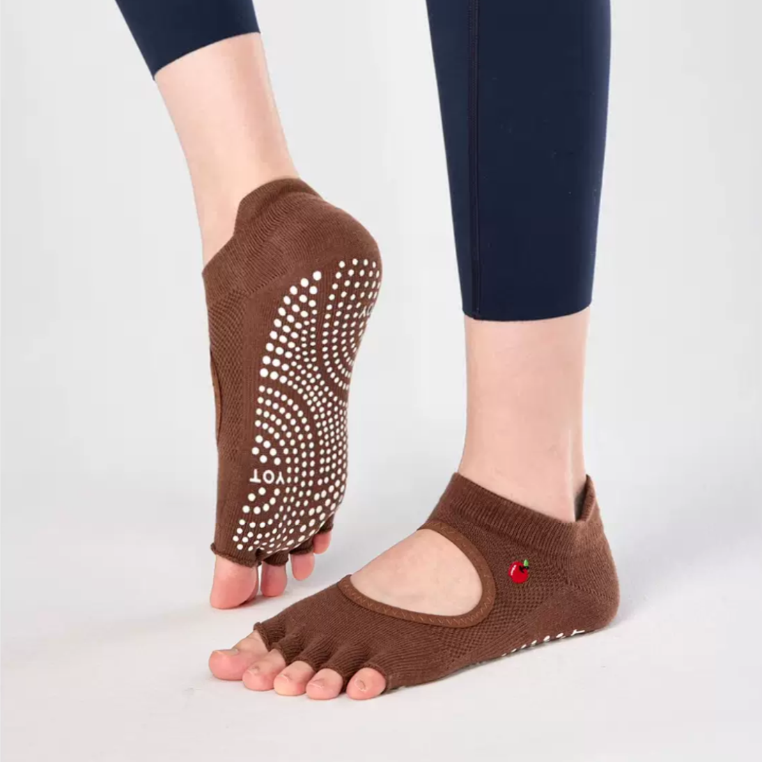 Garden Variety Toeless Non Slip GripSocks
